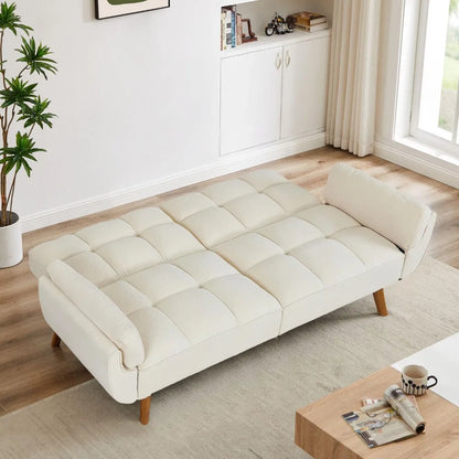 Convertible Futon Sofa Bed Sleeper Twin Size
