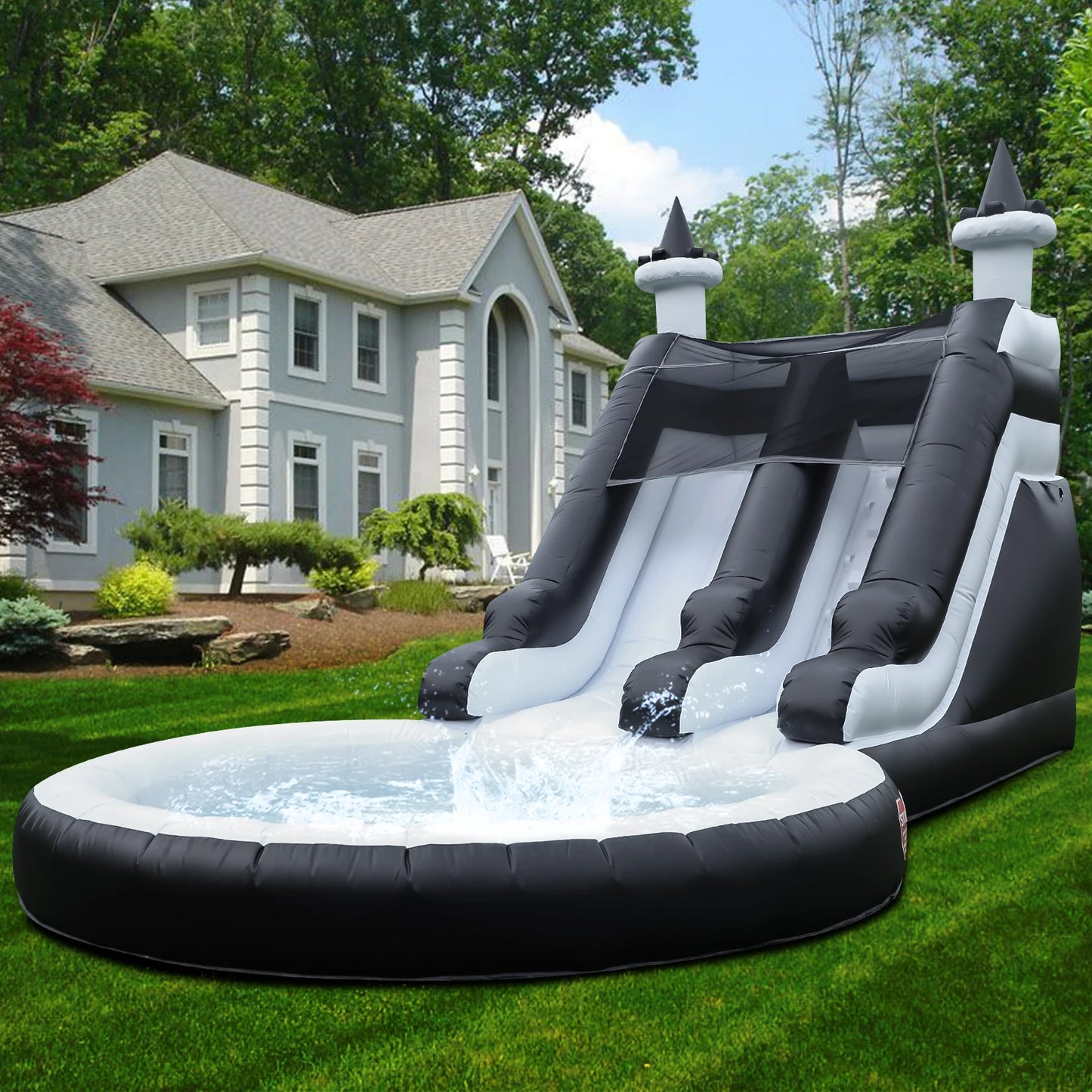 PVC Inflatable Bounce House for Kids, with Blower