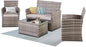 Patio Furniture Set, Wicker Outdoor Sectional Sofa