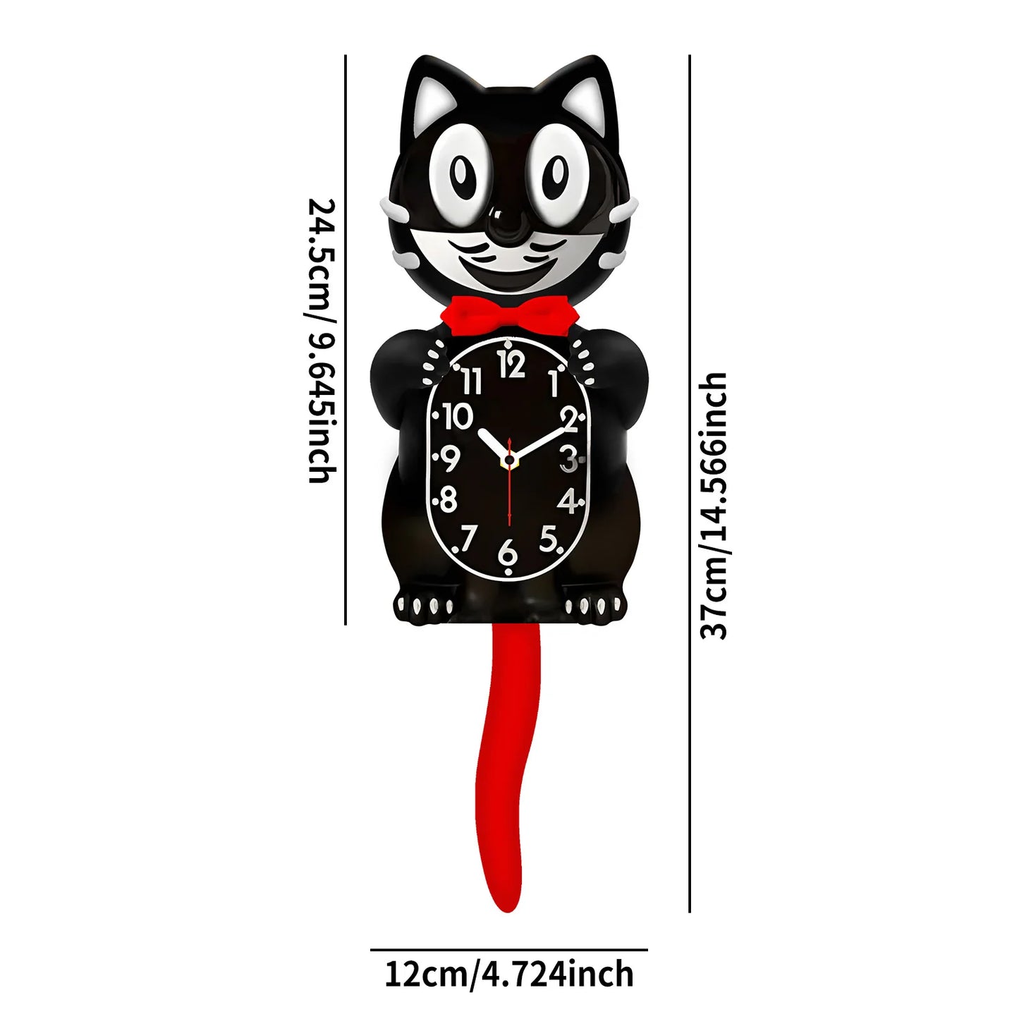 New Hot American Kit Cat Classic Clock