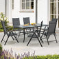 7-Piece All-Weather Rattan Patio Outdoor Dining Set