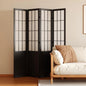 Room Divider, 66.9" Tall Japanese Shoji Style Folding Screen