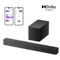 ULTIMEA 340W 5.1 Soundbar with Dolby Atmos, Surround Sound System with 5.25" Wired Subwoofer, Home Theater Smart APP Control
