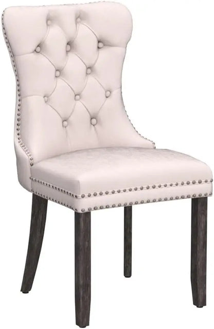 Velvet Dining Chairs Set of 6, Upholstered Tufted Chair