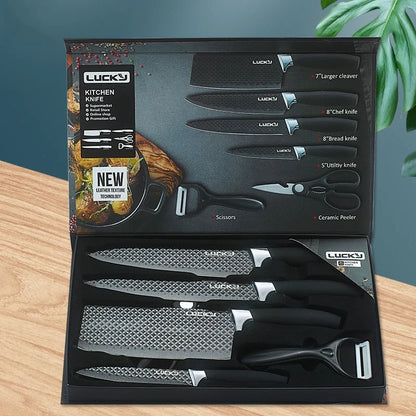 Kitchen Knives Stainless Steel Forged Chef Knife Set