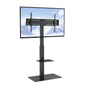 SucceBuy TV Stand Mount Swivel TV Stand for 32-55/ 65/ 85 inch TV Height Adjustable Portable Floor TV Stand Max VESA 600x800mm